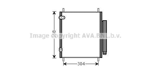 AVA QUALITY COOLING Kondensators, Gaisa kond. sistēma MT5244D